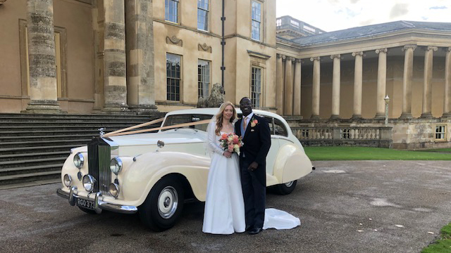 Classic Rolls-Royce Silver Wraith in old English White